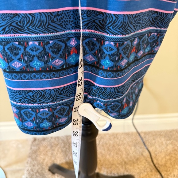 No Boundaries Women's Printed T-Shirt Dress - Picture 11 of 12